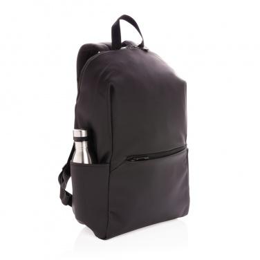 Logotrade promotional merchandise picture of: Smooth PU 15.6"laptop backpack