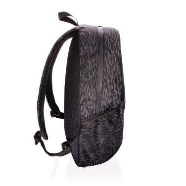 Logotrade promotional product picture of: AWARE™ RPET Reflective laptop backpack