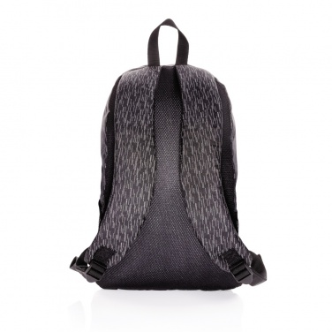 Logotrade promotional gift picture of: AWARE™ RPET Reflective laptop backpack
