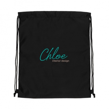 Logo trade advertising product photo of: Impact AWARE™ RPET 190T drawstring bag