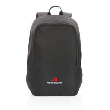 Logo trade business gifts image of: Impact AWARE™ RPET anti-theft backpack