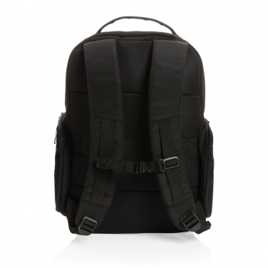 Logotrade promotional gift picture of: Swiss Peak AWARE™ RPET 15.6 inch commuter backpack