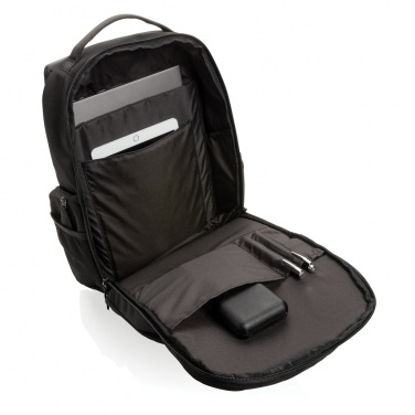 Logo trade corporate gift photo of: Swiss Peak AWARE™ RPET 15.6 inch commuter backpack