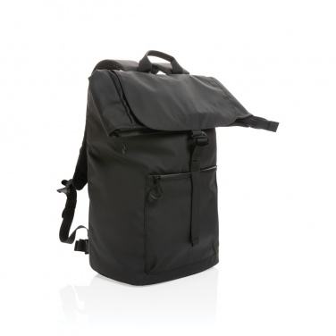 Logotrade promotional giveaways photo of: Impact AWARE™ RPET water resistant 15.6" laptop backpack