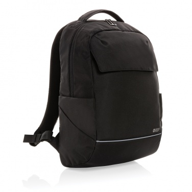 Logo trade promotional merchandise photo of: Swiss Peak Brooke AWARE™ RPET daily 15.6" laptop backpack