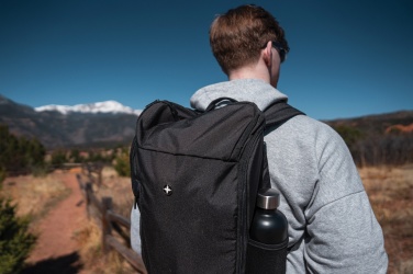 Logo trade promotional gift photo of: Swiss Peak AWARE™ easy access 15.6'' laptop backpack