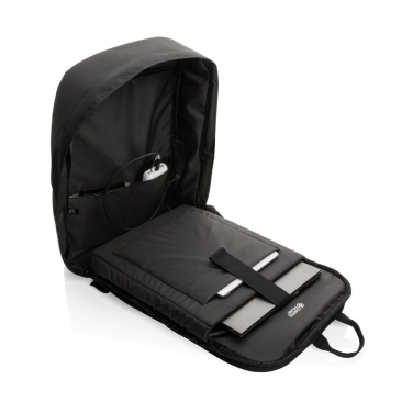 Logo trade promotional products picture of: Swiss Peak AWARE™ RFID anti-theft 15.6'' laptop backpack