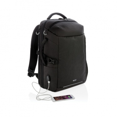 Logo trade promotional giveaways picture of: Swiss Peak AWARE™ XXL weekend travel backpack