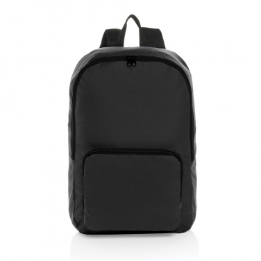 Logotrade promotional merchandise photo of: Dillon AWARE™ RPET foldable classic backpack