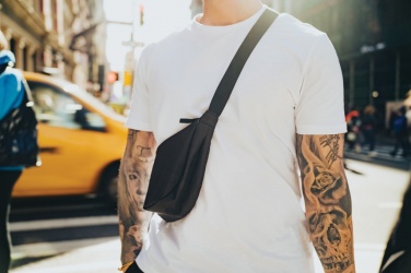 Logotrade promotional product picture of: Crescent AWARE™ RPET half moon sling bag