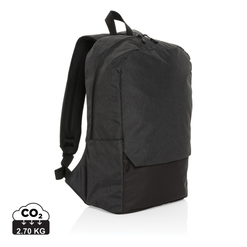 Logo trade corporate gifts picture of: Kazu AWARE™ RPET basic 15.6 inch laptop backpack