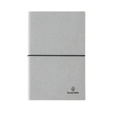 Logotrade promotional giveaway picture of: A5 recycled leather notebook