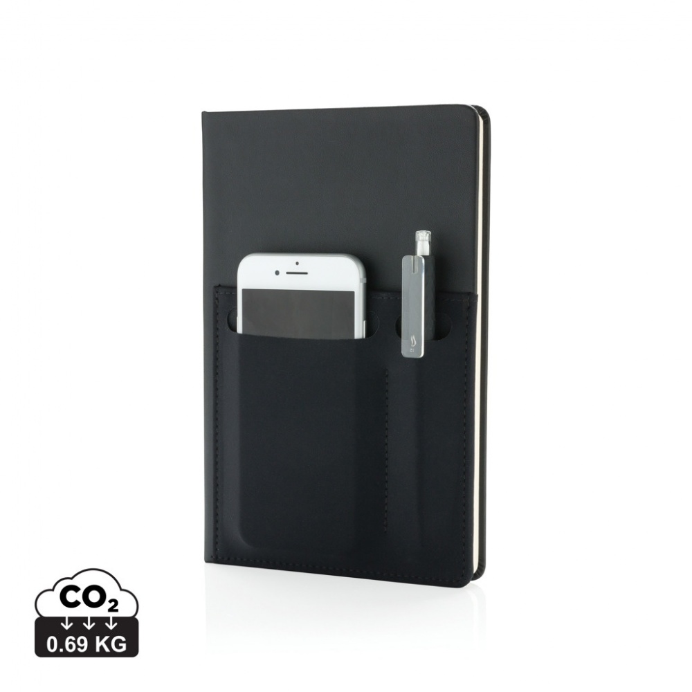 Logotrade corporate gift picture of: A5 Deluxe notebook with smart pockets