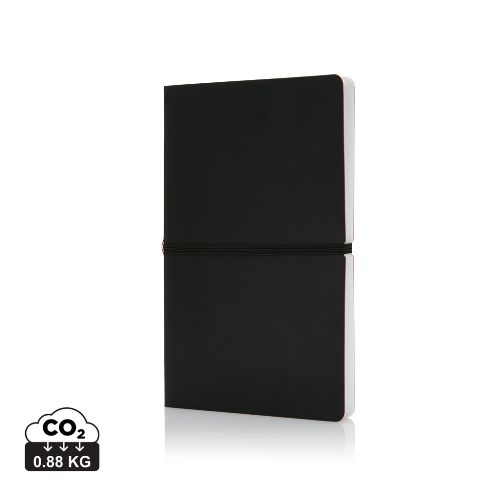 Logotrade corporate gifts photo of: Deluxe softcover A5 notebook
