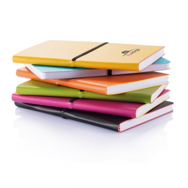 Logo trade corporate gift photo of: Deluxe softcover A5 notebook