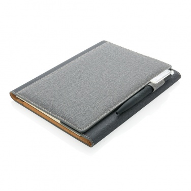 Logo trade promotional merchandise image of: A5 Deluxe design notebook cover