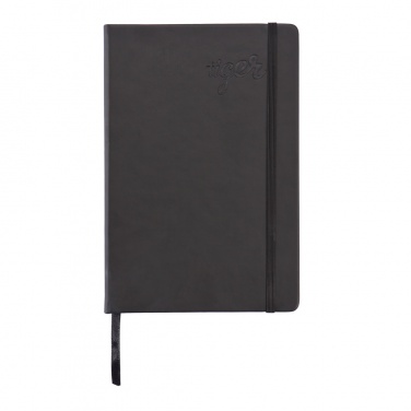 Logotrade promotional giveaway picture of: Deluxe hardcover PU A5 notebook