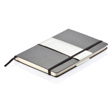 Logotrade corporate gift image of: Deluxe hardcover A5 notebook