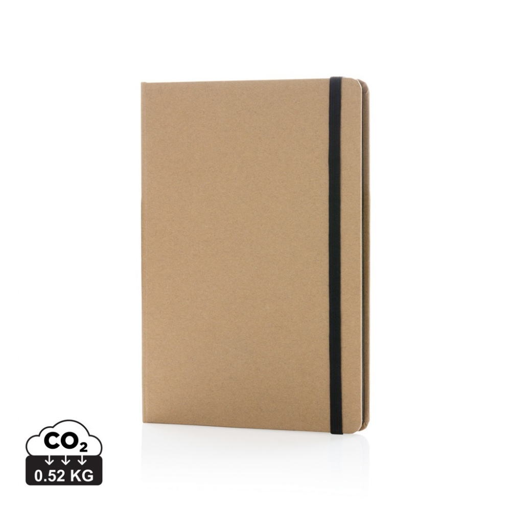 Logotrade promotional giveaways photo of: A5 kraft notebook