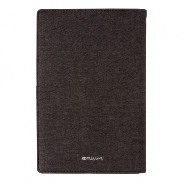 Logo trade advertising products image of: Air 5W wireless charging refillable journal cover A5