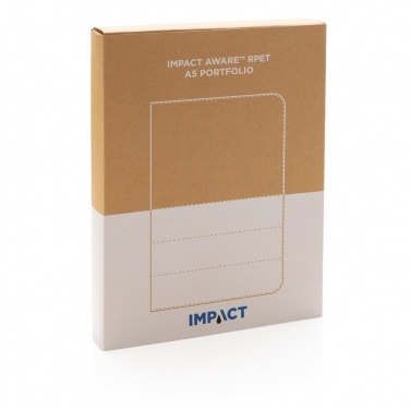 Logo trade corporate gifts picture of: Impact AWARE™ RPET A5 notebook