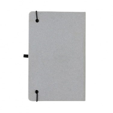 Logotrade promotional giveaway picture of: Recycled leather hardcover notebook A5