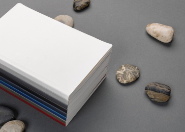 Logo trade promotional merchandise image of: Impact softcover stone paper notebook A5