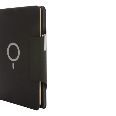 Logotrade promotional item image of: Artic Magnetic 10W wireless charging A4 portfolio