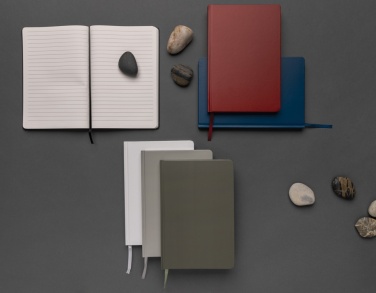 Logo trade promotional products image of: A5 Impact stone paper hardcover notebook