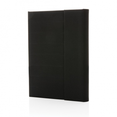Logo trade promotional products image of: Impact Aware™ A5 notebook with magnetic closure