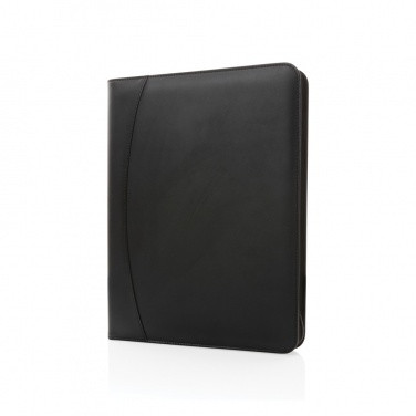 Logotrade promotional giveaway image of: RCS rPU deluxe tech portfolio with zipper