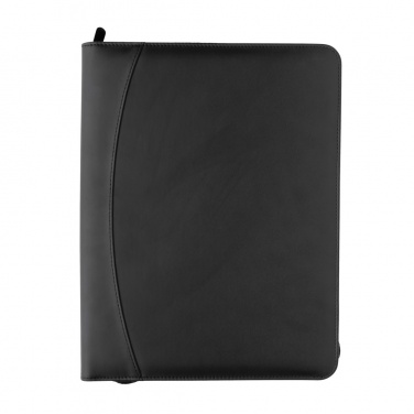 Logo trade promotional merchandise image of: RCS rPU deluxe tech portfolio with zipper