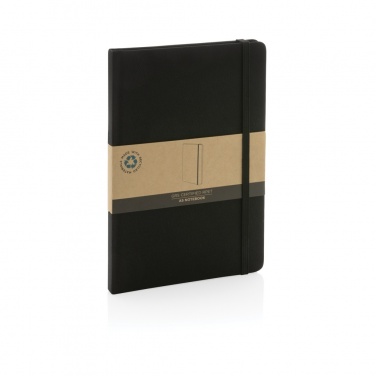 Logo trade advertising products picture of: GRS certified RPET A5 notebook