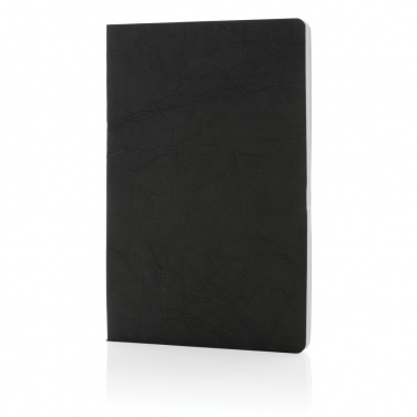 Logo trade promotional items image of: Salton A5 GRS certified recycled paper notebook