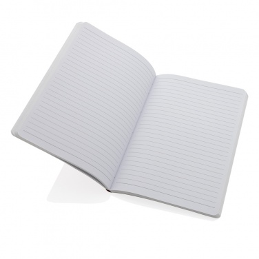 Logotrade promotional gift image of: Salton A5 GRS certified recycled paper notebook