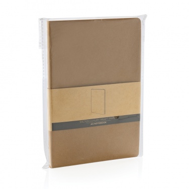 Logotrade advertising product image of: Salton A5 GRS certified recycled paper notebook