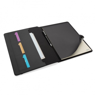 Logo trade promotional gifts image of: Swiss Peak Script AWARE™ A4 portfolio