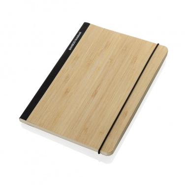 Logo trade promotional products image of: Scribe bamboo A5 Notebook