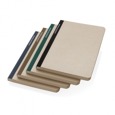 Logo trade advertising product photo of: Stylo Sugarcane paper A5 Notebook