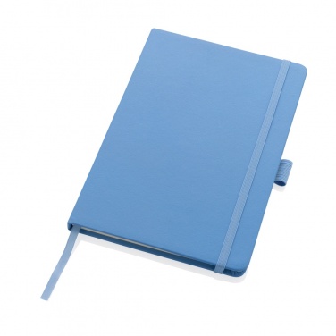Logotrade promotional item image of: Sam A5 RCS certified bonded leather classic notebook