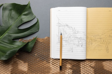 Logo trade promotional items image of: Elowen A5 tree free notebook