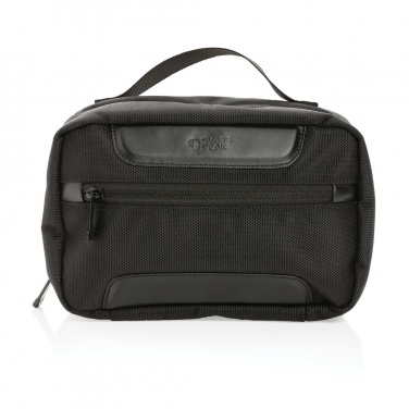 Logotrade promotional items photo of: Swiss Peak AWARE™ RPET Voyager toiletry bag