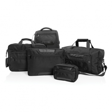 Logo trade promotional products image of: Swiss Peak AWARE™ RPET Voyager toiletry bag