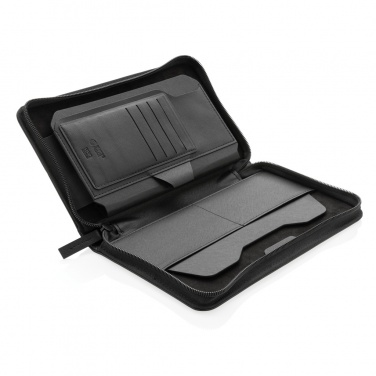 Logotrade promotional product picture of: Swiss Peak Heritage RCS rPU RFID travel wallet