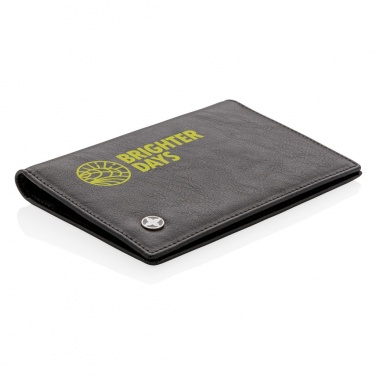 Logotrade promotional merchandise image of: RFID anti-skimming passport holder