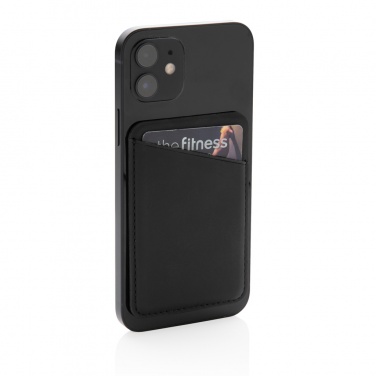 Logo trade promotional giveaways image of: Magnetic phone card holder