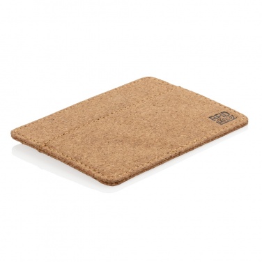 Logotrade promotional merchandise picture of: Cork secure RFID slim wallet