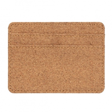 Logo trade promotional merchandise image of: Cork secure RFID slim wallet