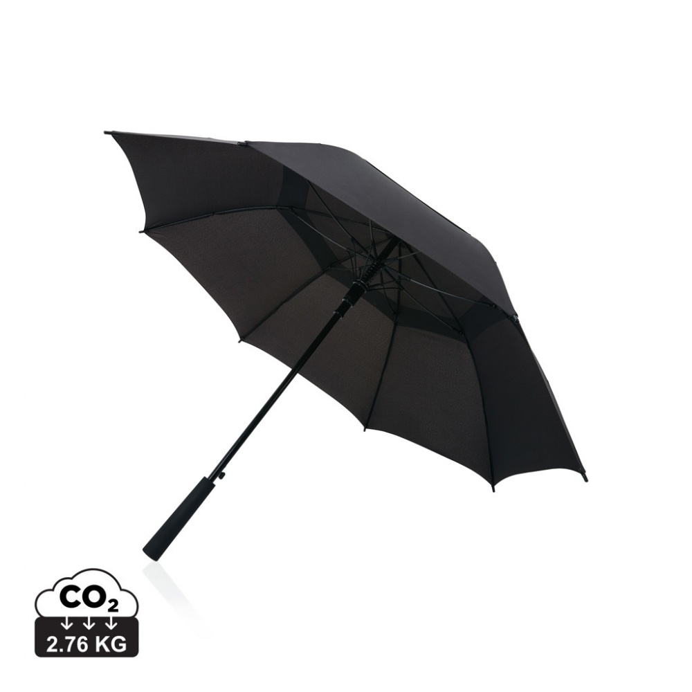 Logo trade business gift photo of: Swiss peak AWARE™ Tornado 23” storm umbrella