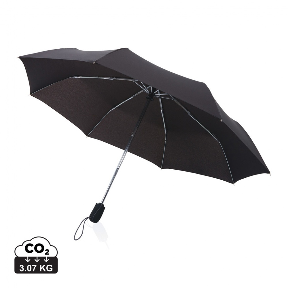 Logotrade promotional gift picture of: Swiss Peak AWARE™ Traveller 21” automatic umbrella